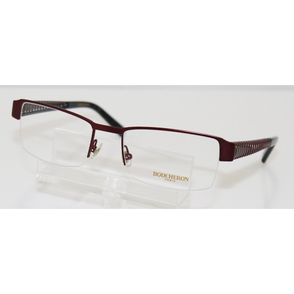 New Boucheron Matte Red Eyeglasses